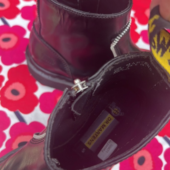 🏴󠁧󠁢󠁥󠁮󠁧󠁿 Dr. Martens MIE Zippered Y2K Chunky Mono Black Ankle Boots UK 5 - Picture 17 of 17
